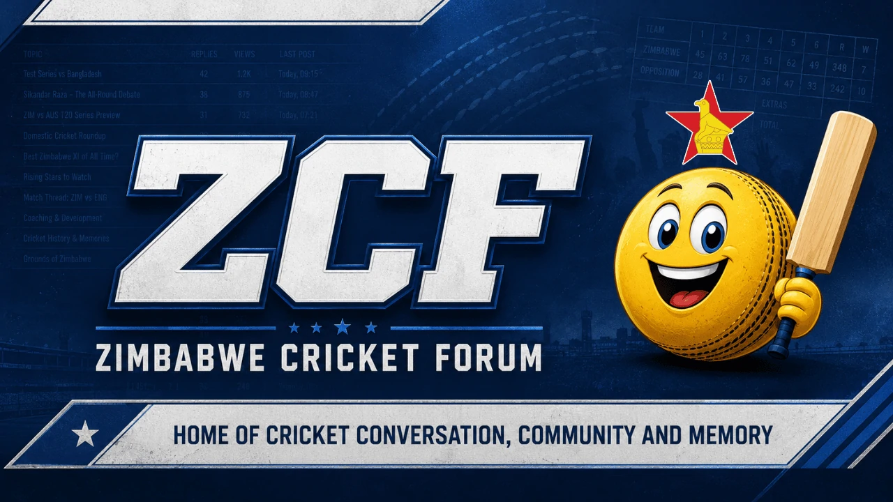 Zimbabwe Cricket Forum brand artwork